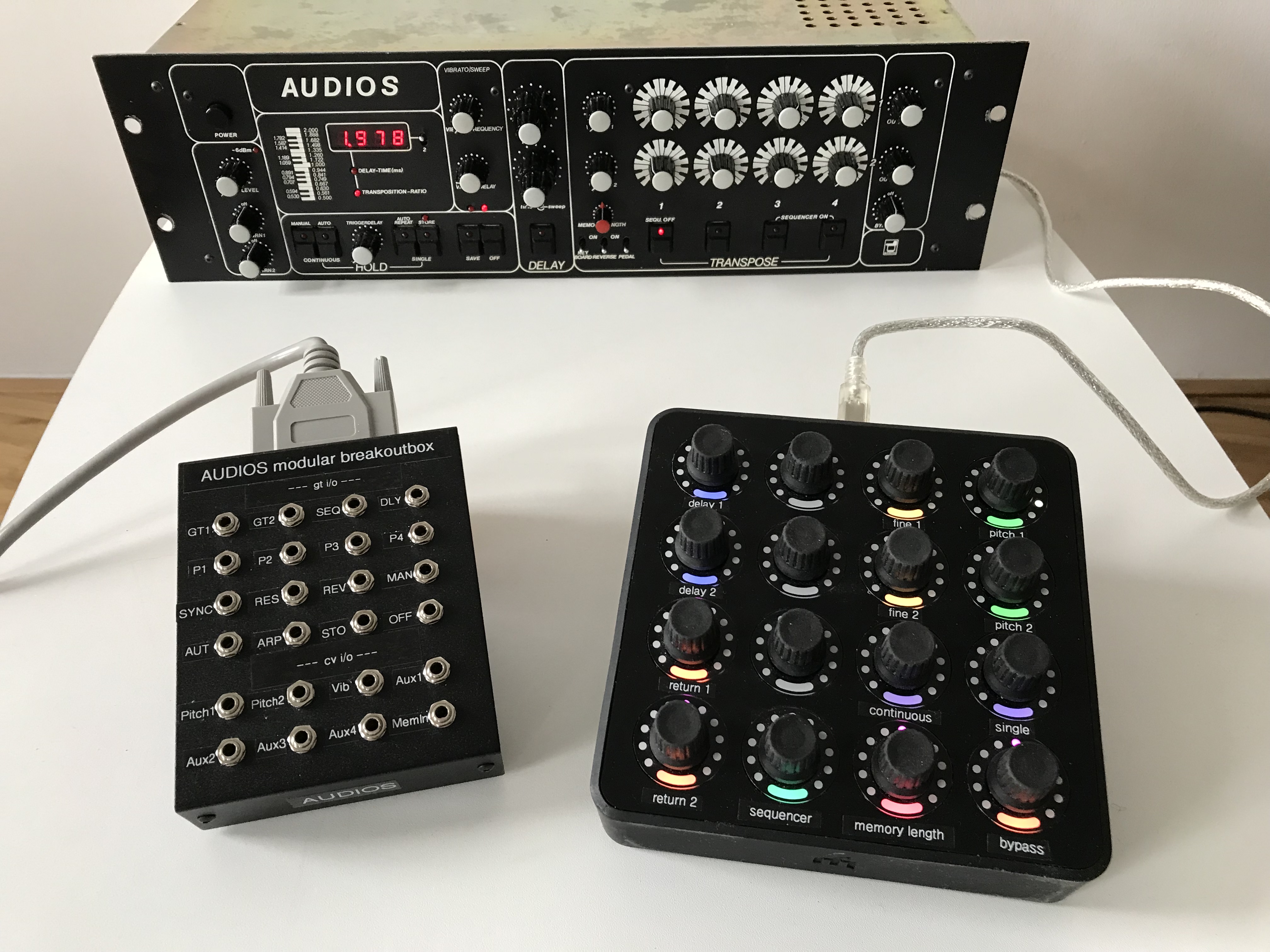 AUDIOS Ger&auml;t im Echoschall Studio