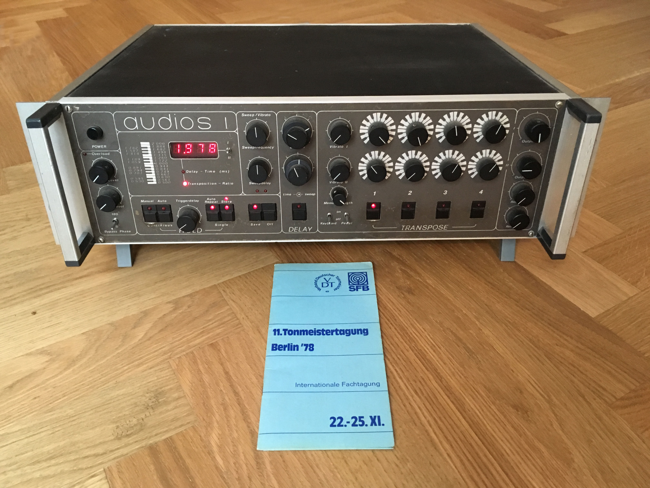 AUDIOS I: der Prototyp zur Tonmeistertagung in Berlin 1978